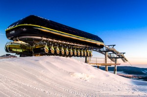Czarna Góra - rodzinna stacja narciarska w masywie Śnieżnika