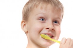Mycie zębów u dzieci
